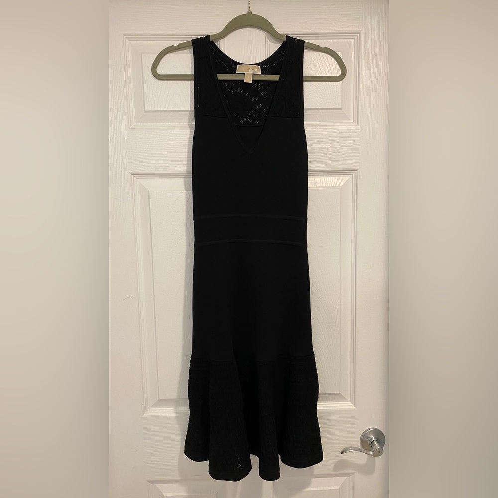 MICHAEL Michael Kors Knitted Fit-and-Flare Dress - Picture 3 of 7